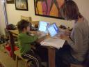 big writer, little writer