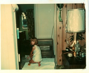 at the babysitter's house