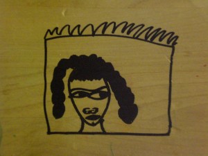  table top art by the kiddo