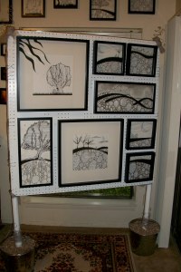 the first panel of the display