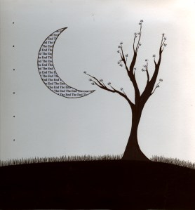 inside the back cover of the book