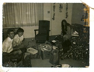 my parents sitting together