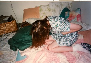 the one and only time I ever got sick from drinking--thank you vodka soaked kiwi