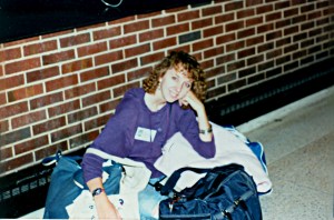 at a conference--1990