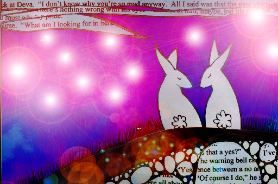 bunnies in light