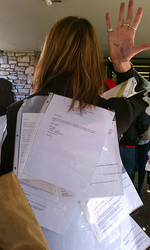 My Halloween costume of Rejection. 