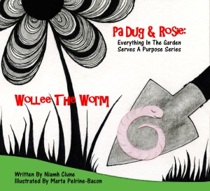 www.dr-nanaplum-amazingbooksforchildren.com Wollee The Worm loves the things we waste and bin!