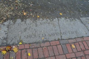 At the Burying Point in Salem, Mass.