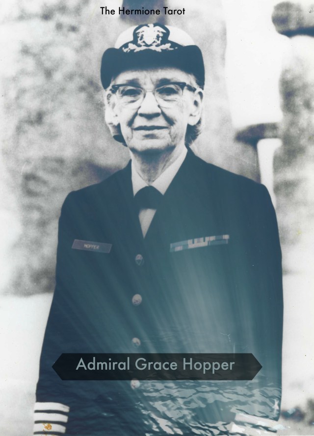 Photograph.  Captain Grace Hopper.  Unregistered item.