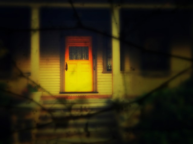 yellow door